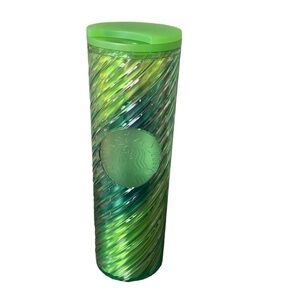 Starbucks 2022 Winter Green‎ Twist 16oz Coffee Tumbler Mug NWT